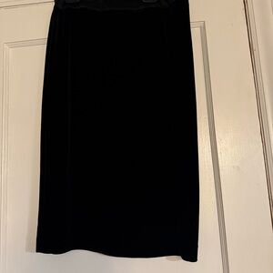 JS Collections Classic Black Pencil Skirt